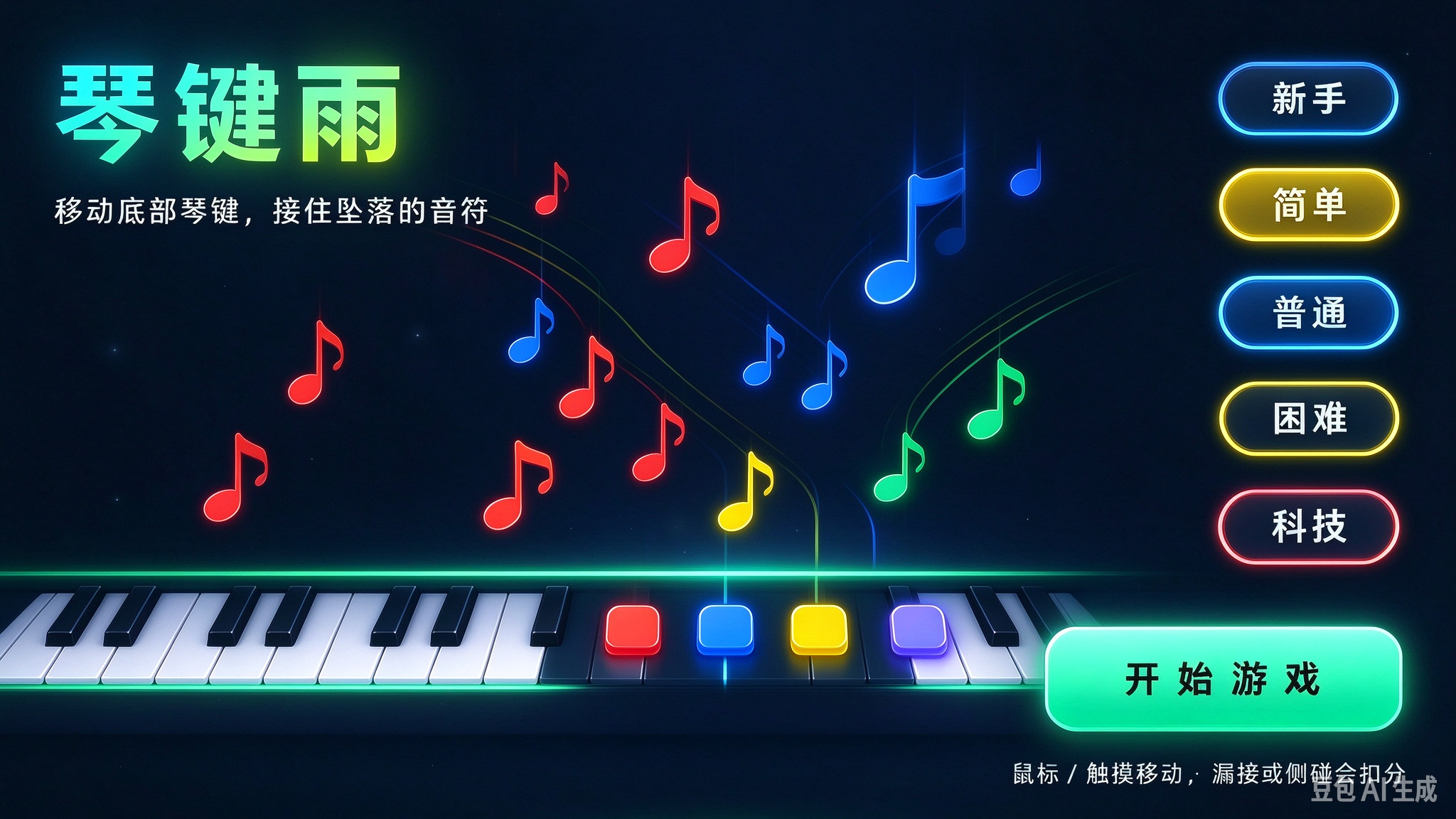 琴键雨 封面