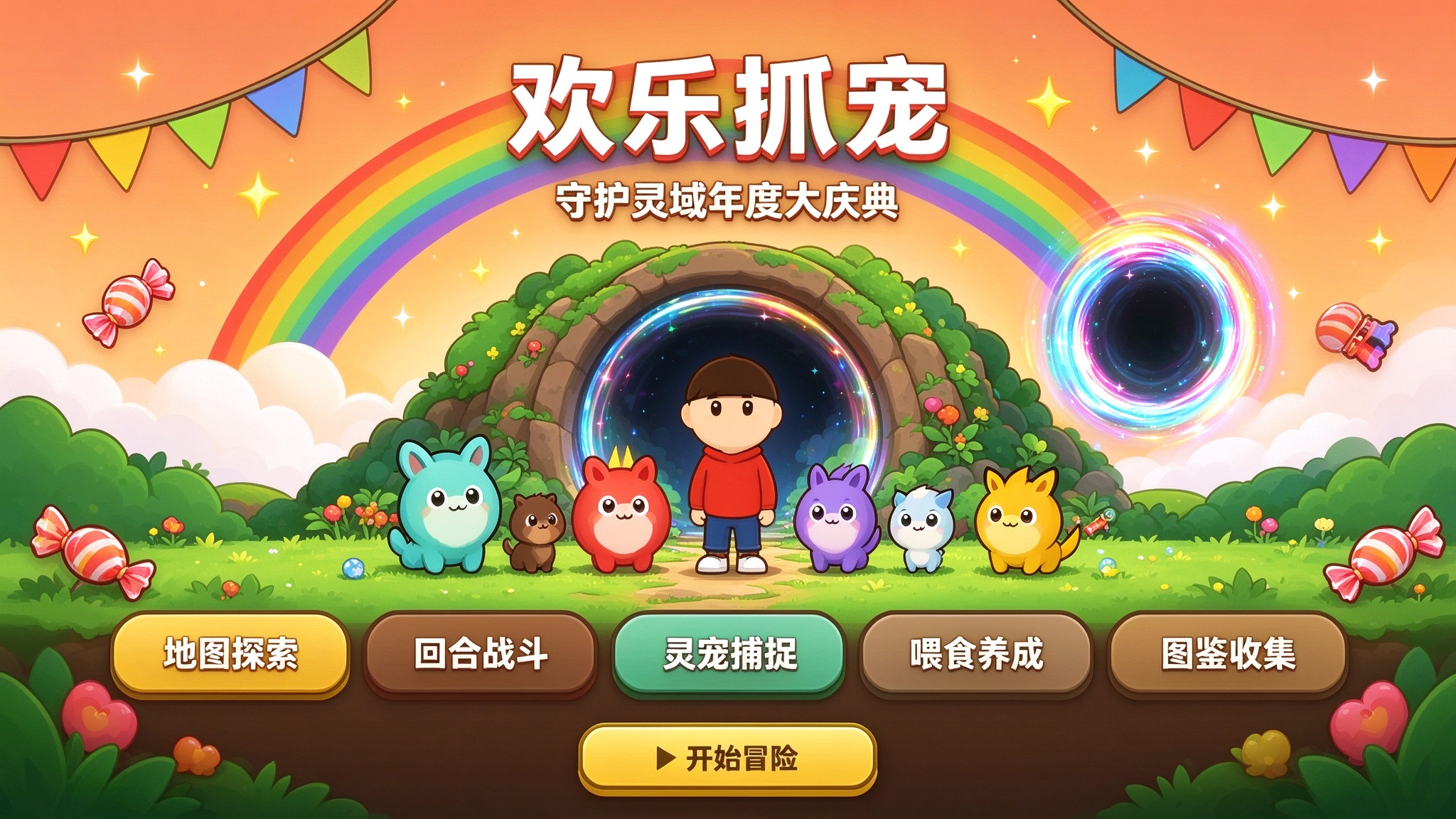 欢乐抓宠 封面